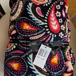 Vera Bradley Painted Paisley Blanket